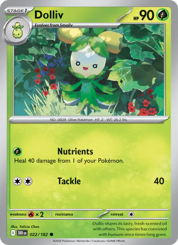 Dolliv 22 Destined Rivals Pokesingles