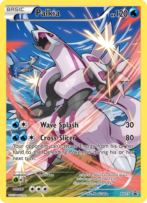 Palkia XY75 XY Black Star Promos Pokesingles