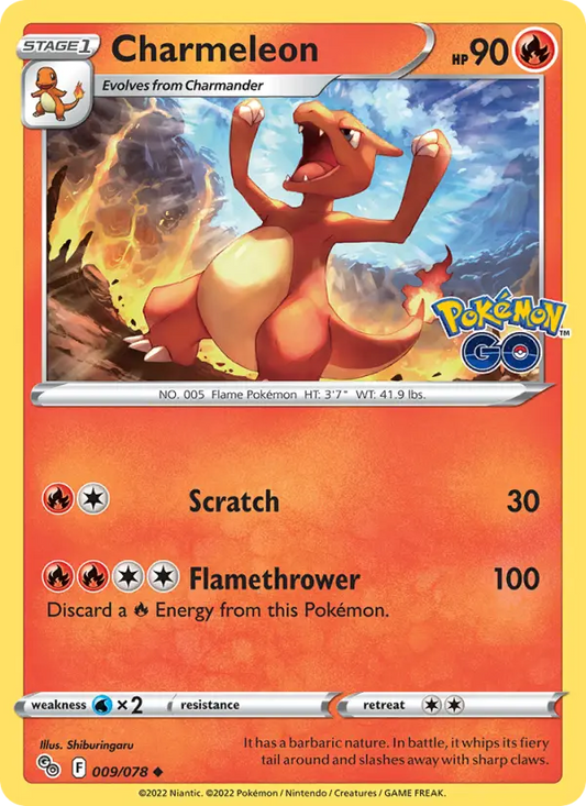 Charmeleon 9 Pokémon GO Pokesingles
