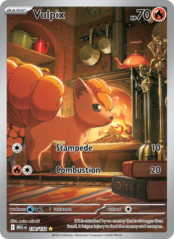 Vulpix 138 Mega Evolution Pokesingles
