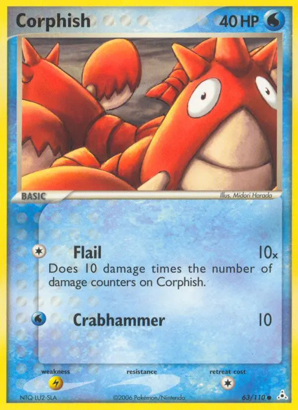 Corphish 63 Holon Phantoms Pokesingles