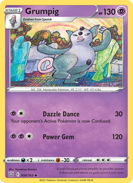 Grumpig 56 Battle Styles Pokesingles
