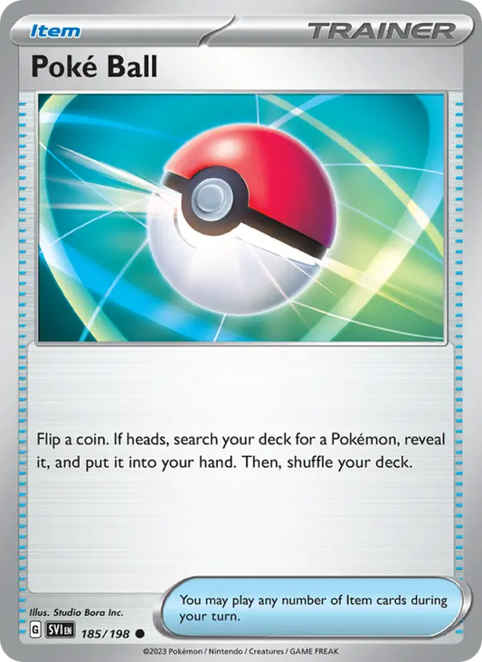 Poké Ball 185 Scarlet & Violet Pokesingles