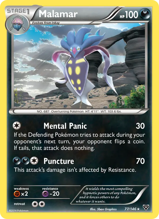 Malamar 77 XY Pokesingles