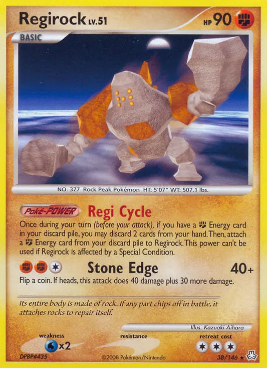 Regirock 38 Legends Awakened Pokesingles