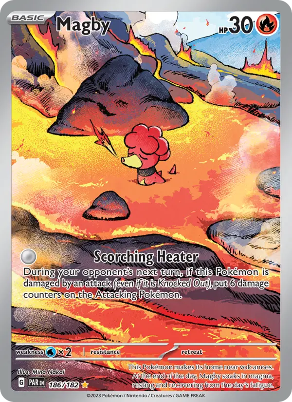 Magby 186 Paradox Rift Pokesingles