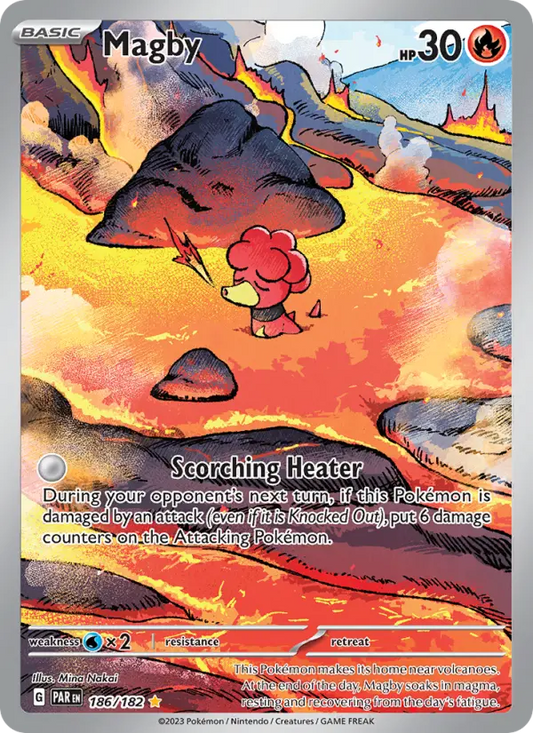 Magby 186 Paradox Rift Pokesingles