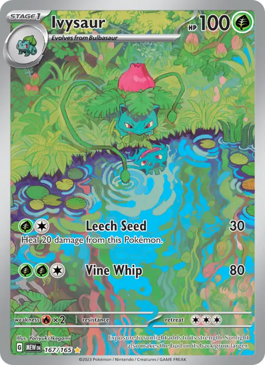 Ivysaur 167 151 Pokesingles