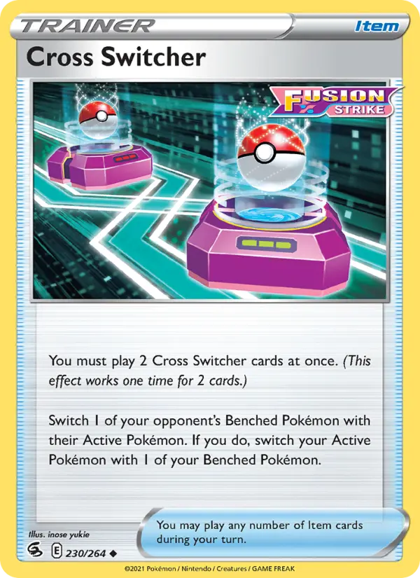 Cross Switcher 230 Fusion Strike Pokesingles