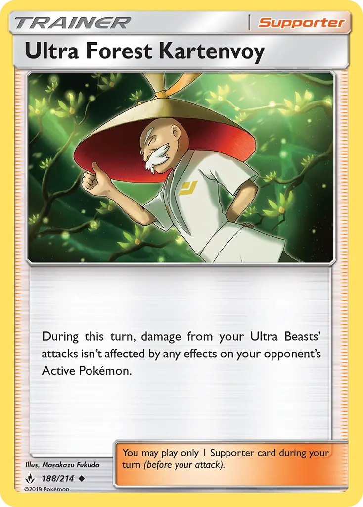 Ultra Forest Kartenvoy 188 Unbroken Bonds Pokesingles