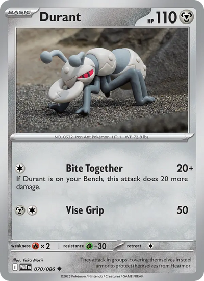 Durant 70 White Flare Pokesingles