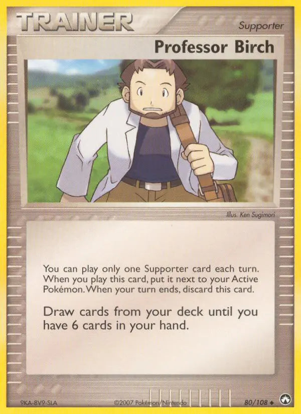 Professor Birch 80 Power Keepers Pokesingles