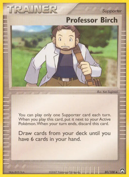 Professor Birch 80 Power Keepers Pokesingles