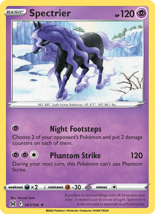 Spectrier 81 Lost Origin Pokesingles