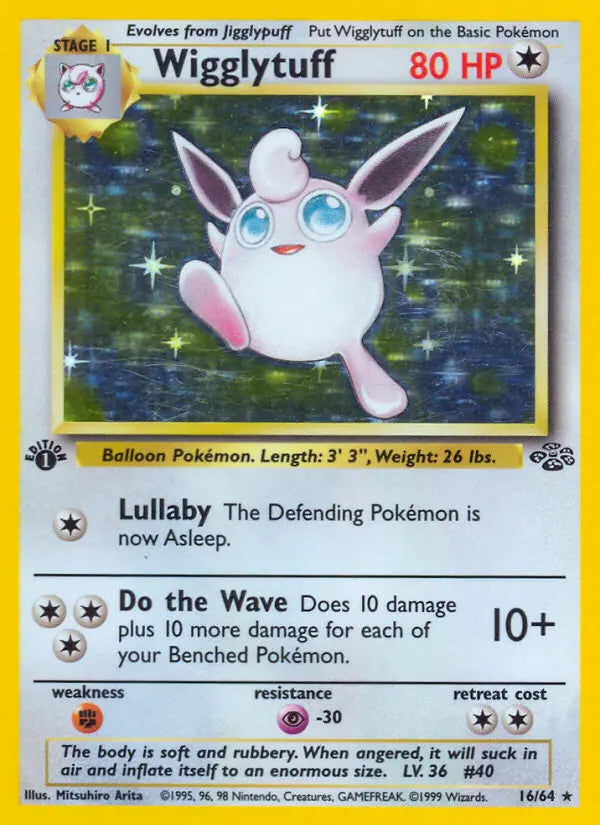 Wigglytuff 16 Jungle Pokesingles
