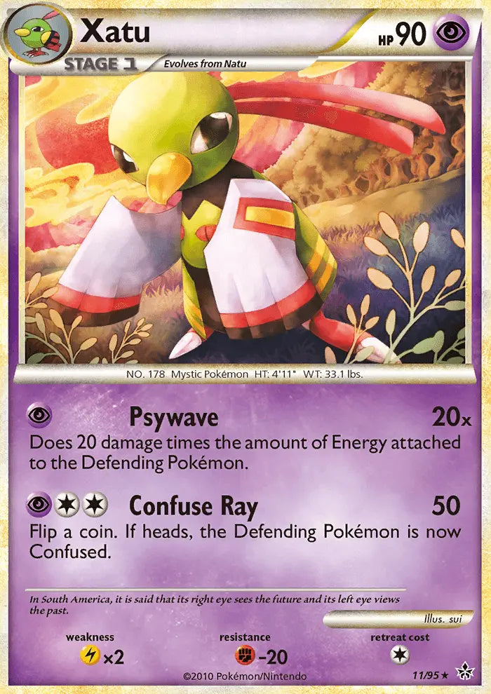 Xatu 11 Unleashed Pokesingles