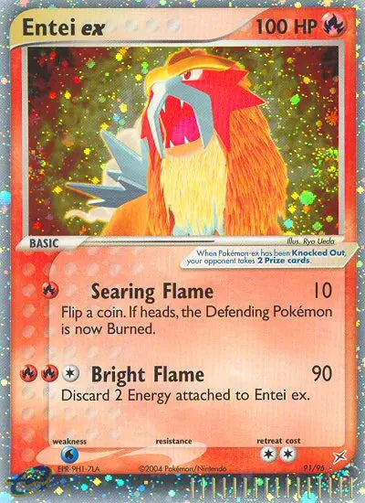 Entei ex 91 Team Magma vs Team Aqua Pokesingles