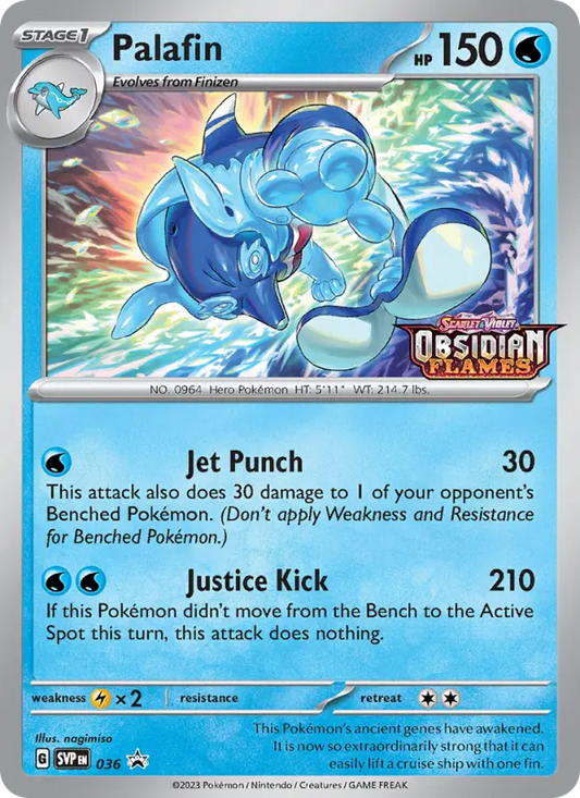 Palafin 36 SVP Black Star Promos Pokesingles