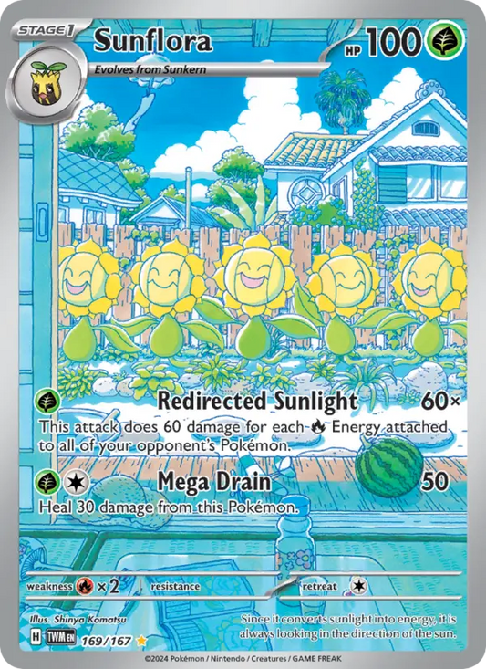 Sunflora 169 Twilight Masquerade Pokesingles