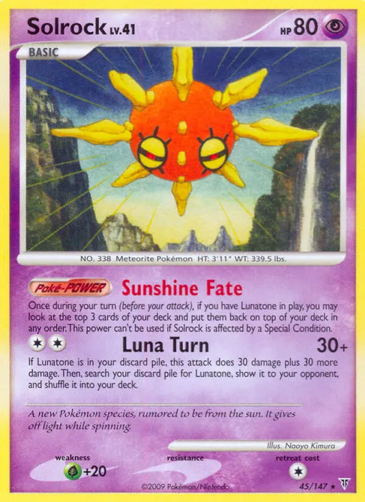 Solrock 45 Supreme Victors Pokesingles