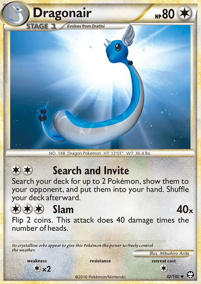 Dragonair 32 Triumphant Pokesingles