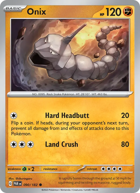 Onix 90 Paradox Rift Pokesingles