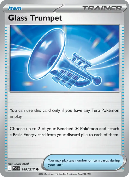 Glass Trumpet 189 Ascended Heroes Pokesingles