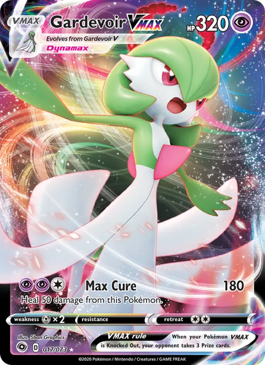 Gardevoir VMAX 17 Champion's Path Pokesingles