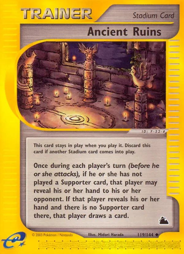 Ancient Ruins 119 Skyridge Pokesingles