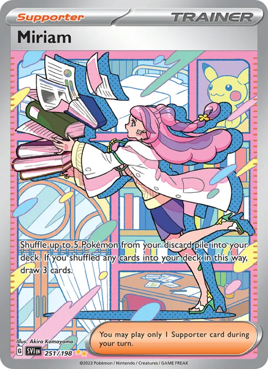 Miriam 251 Scarlet & Violet Pokesingles