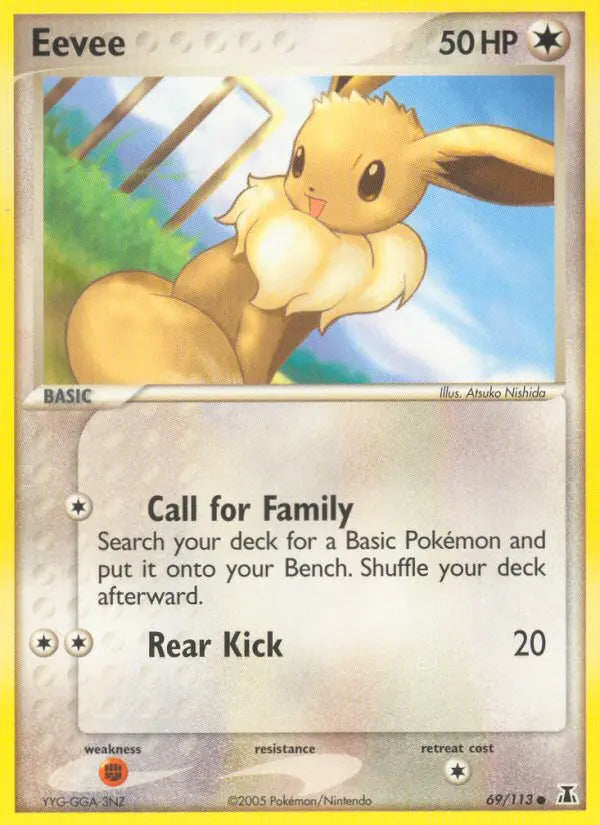 Eevee 69 Delta Species Pokesingles