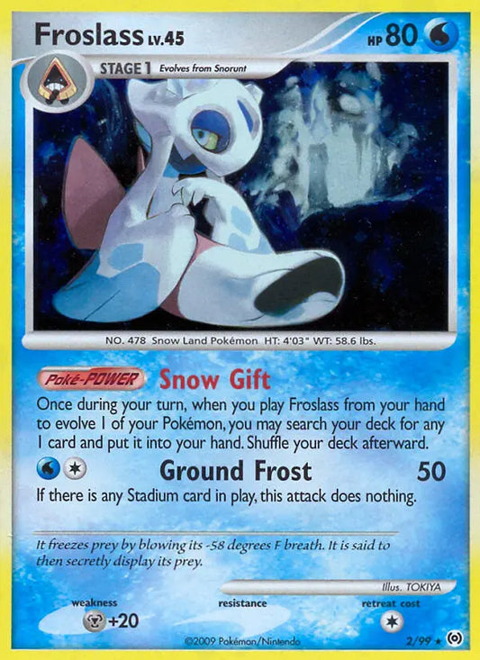 Froslass 2 Arceus Pokesingles