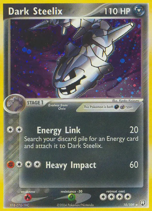 Dark Steelix 10 Team Rocket Returns Pokesingles