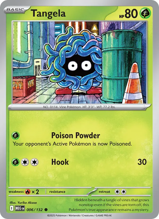 Tangela 6 Mega Evolution Pokesingles