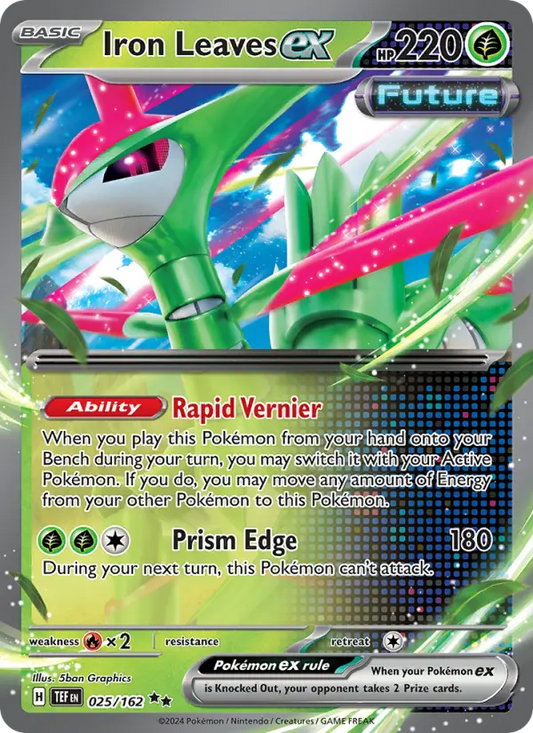 Iron Leaves ex 25 Temporal Forces Pokesingles