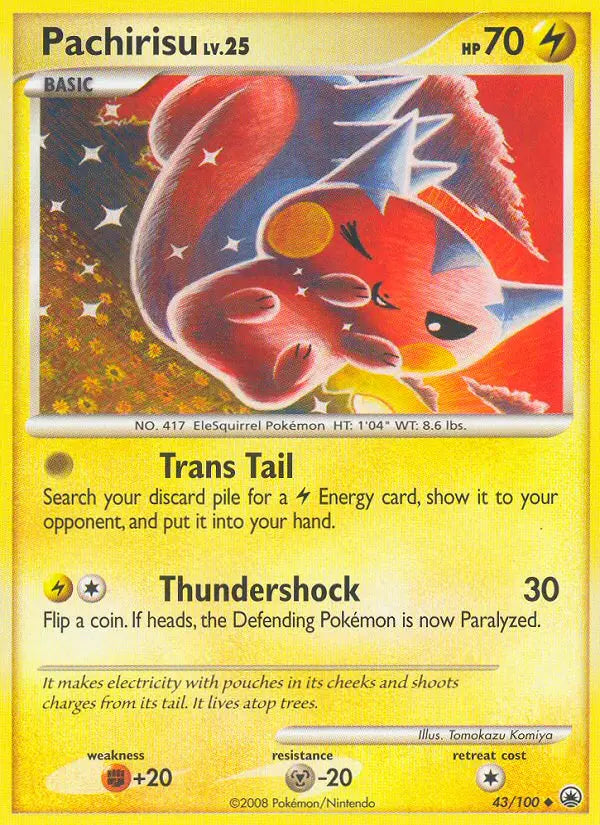 Pachirisu 43 Majestic Dawn Pokesingles