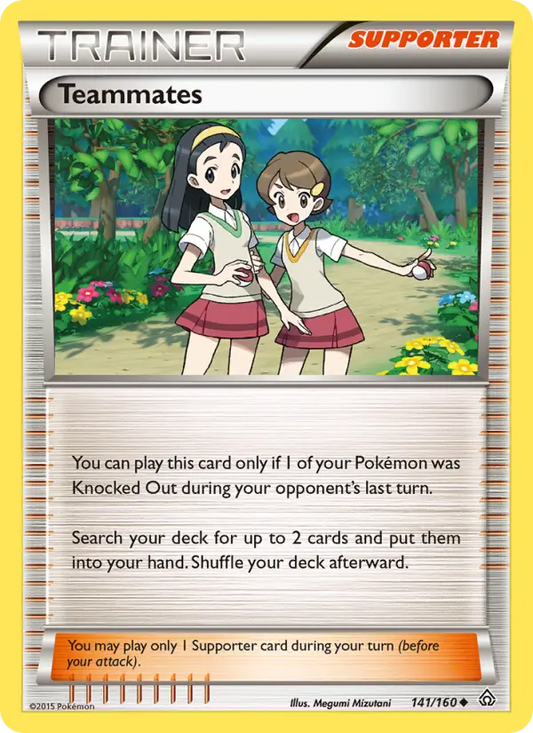Teammates 141 Primal Clash Pokesingles