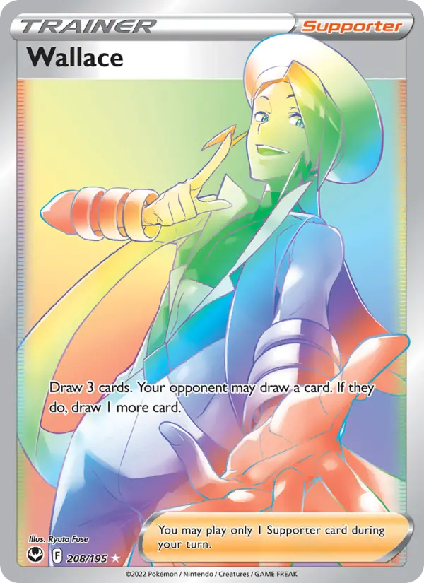 Wallace 208 Silver Tempest Pokesingles