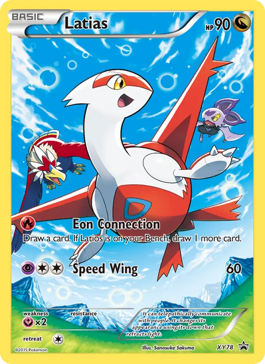 Latias XY78 XY Black Star Promos Pokesingles