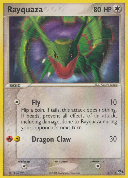 Rayquaza 3 POP Series 1 Pokesingles