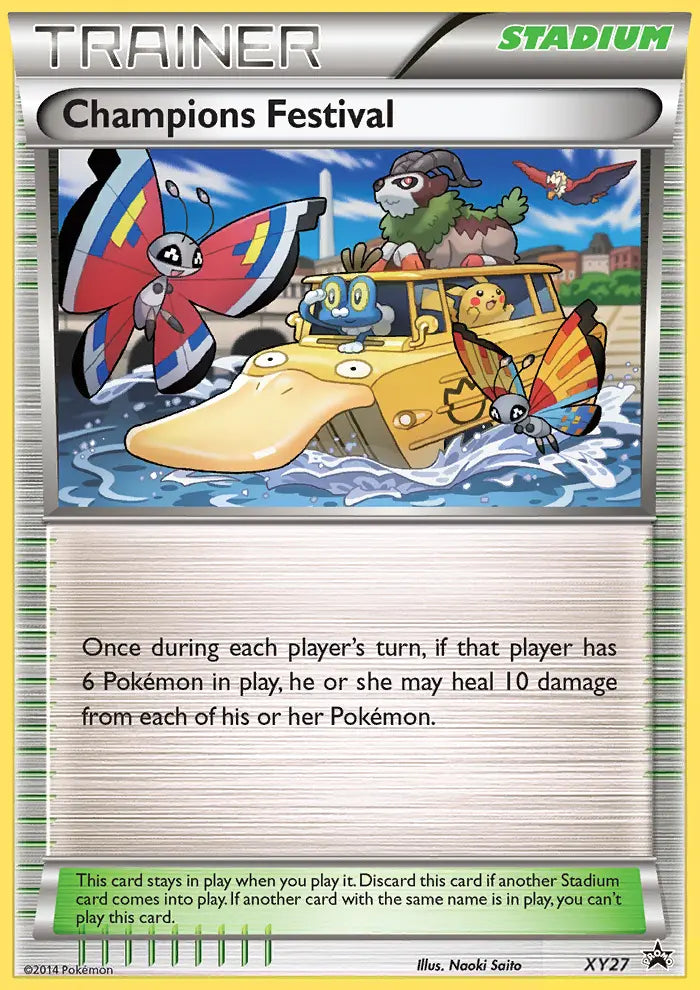 Champions Festival XY27 XY Black Star Promos Pokesingles