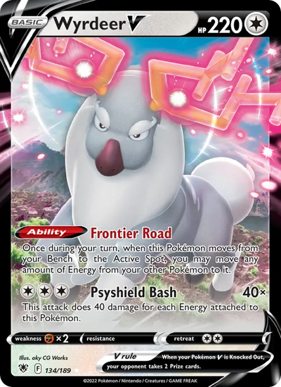 Wyrdeer V 134 Astral Radiance Pokesingles