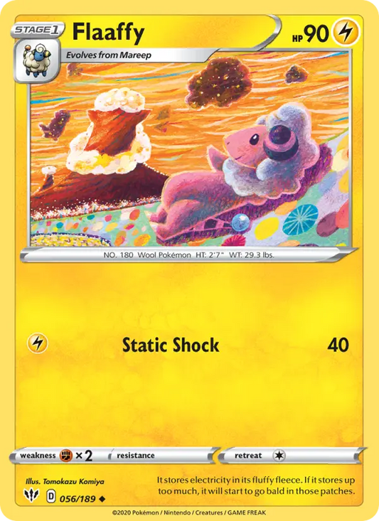 Flaaffy 56 Darkness Ablaze Pokesingles