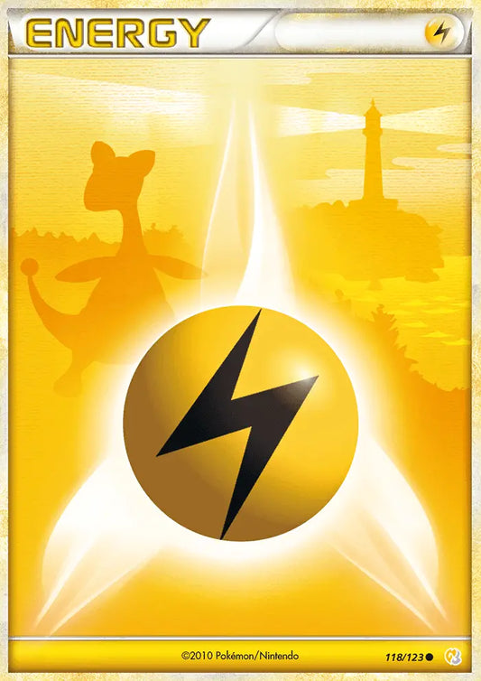 Lightning Energy 118 HeartGold SoulSilver Pokesingles