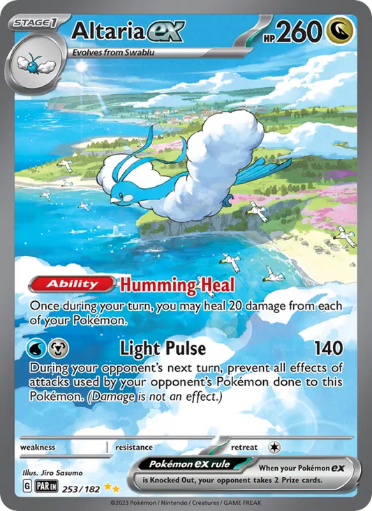 Altaria ex 253 Paradox Rift Pokesingles