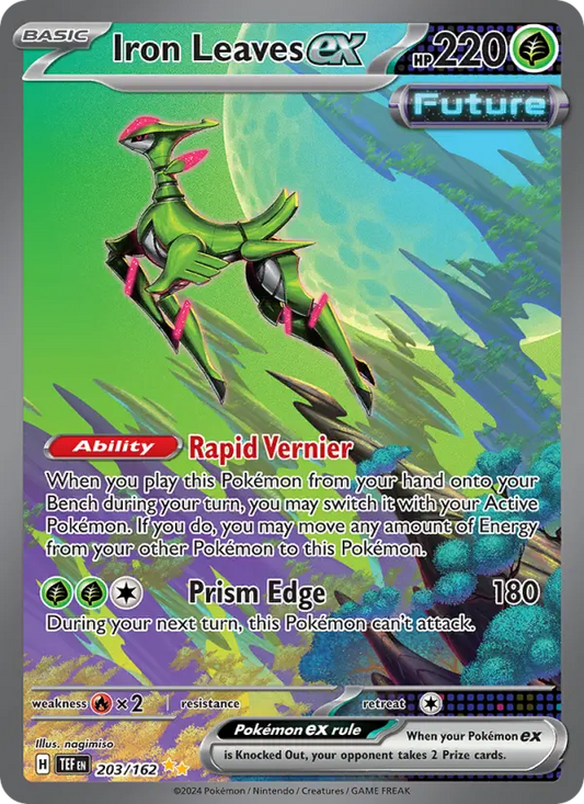 Iron Leaves ex 203 Temporal Forces Pokesingles