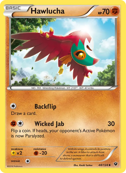 Hawlucha 48 Fates Collide Pokesingles