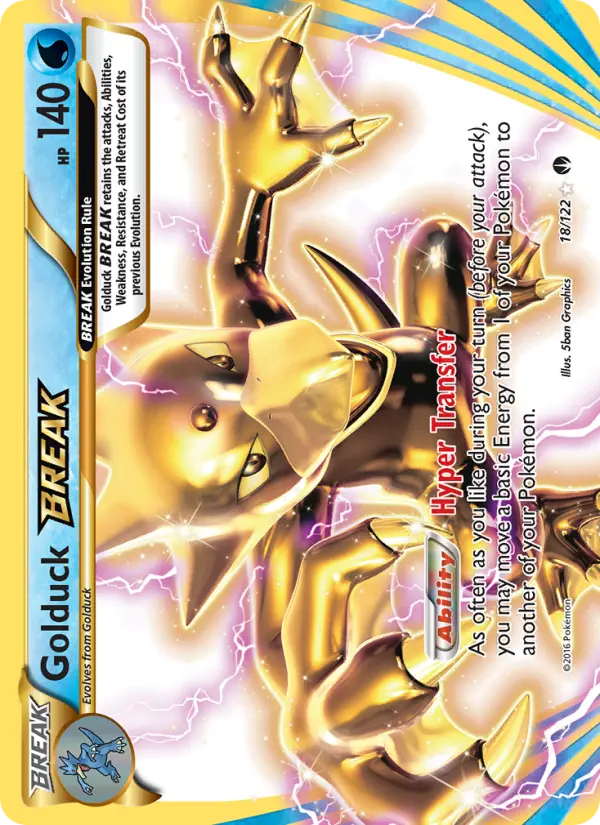Golduck BREAK 18 BREAKpoint Pokesingles