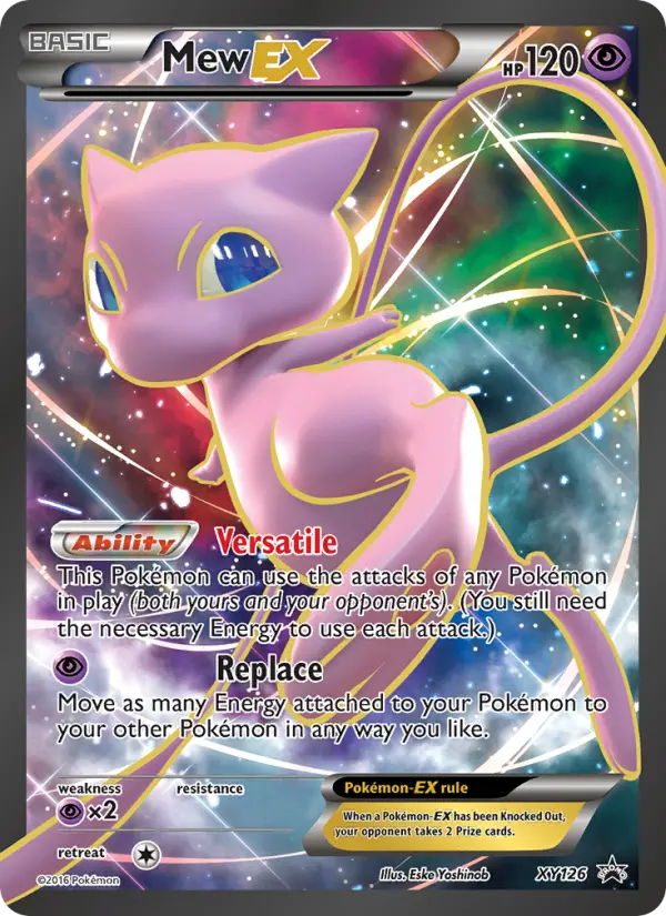 Mew EX XY126 XY Black Star Promos Pokesingles