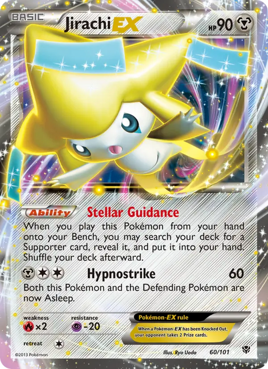 Jirachi-EX 60 Plasma Blast Pokesingles